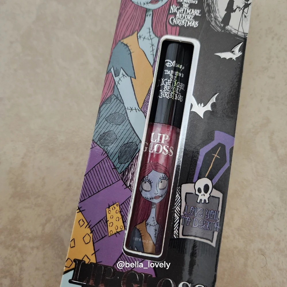 Disney Nightmare Before Christmas Sally Wand Lip Gloss Halloween Tim Burton